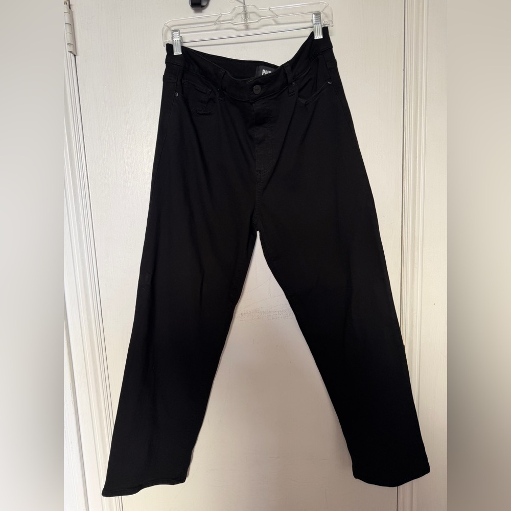 Paige Black Straight Jean